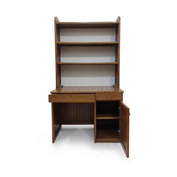 تصویر میز تحریر کرکره ای-کتابخانه دار