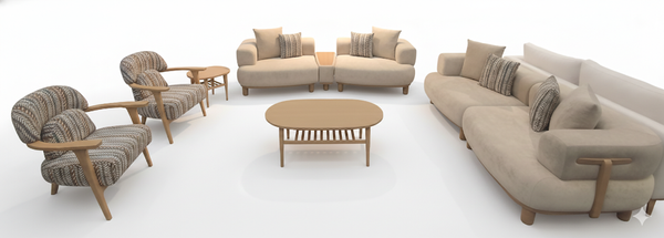 تصویر ست مبلمان مدل تی T