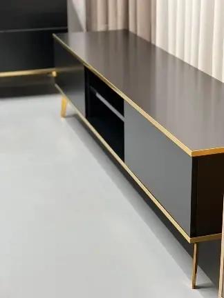 image of Golden TV Stand