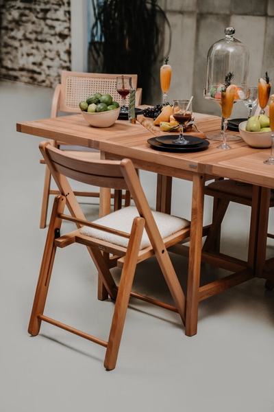 تصویر صندلی چوبی Nova