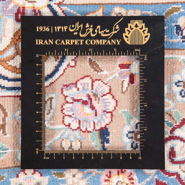 تصویر قالی چادگان 40 رج قواره پرده ای شناسه اثر 421934