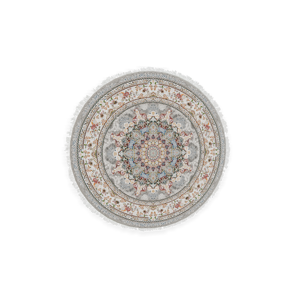 image of Naqsh Jahan Rug-Light Gray