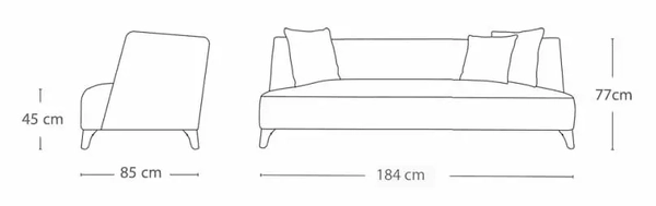 image of Rayan Double Sofa