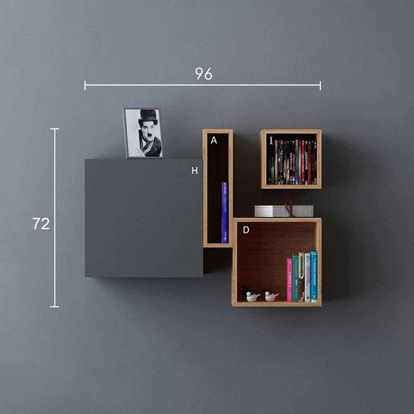 image of BoxMax Wall Shelf 65