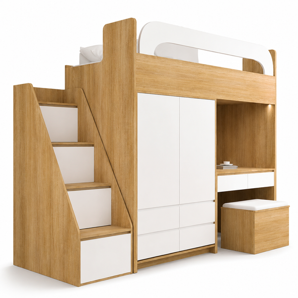 image of Rama Loft Bed with Desk