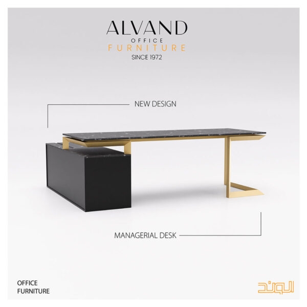 تصویر میز مدیریتی Golden Nova مدل ML