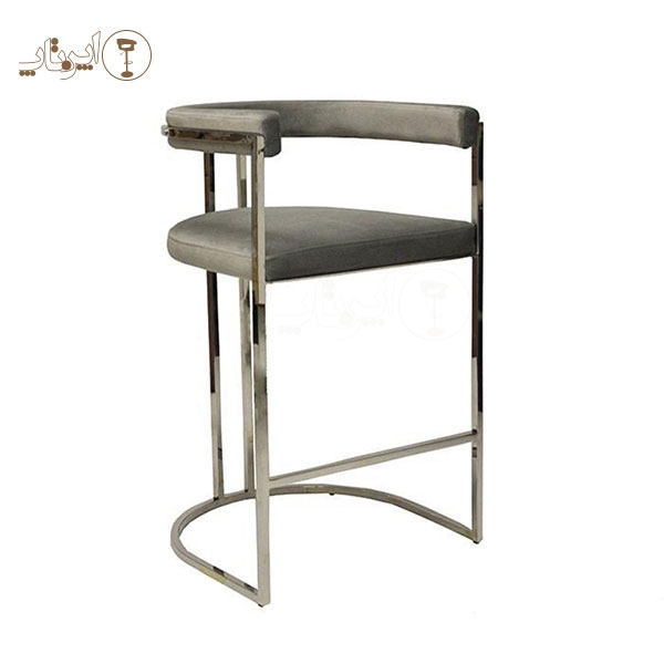 image of Silver Normandy Bar Chair