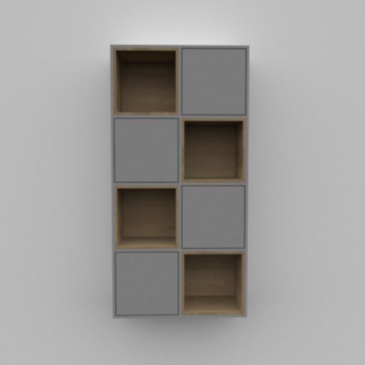 image of Startup office wall cabinet shelf NSFA