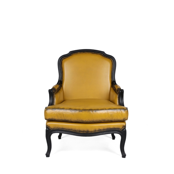 تصویر مبل تکی پشت تخت فرانسوی بدون لمسه