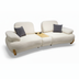 image of Barus Triple Sofa with console box