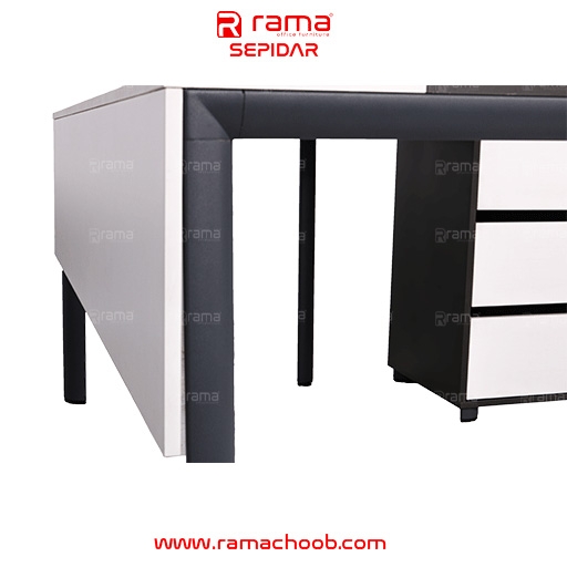 تصویر میز کارمندی سپیدار