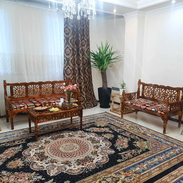 تصویر مبل گره چینی قجری