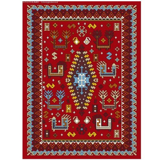 image of Nomad Pattern Rug Code AB089