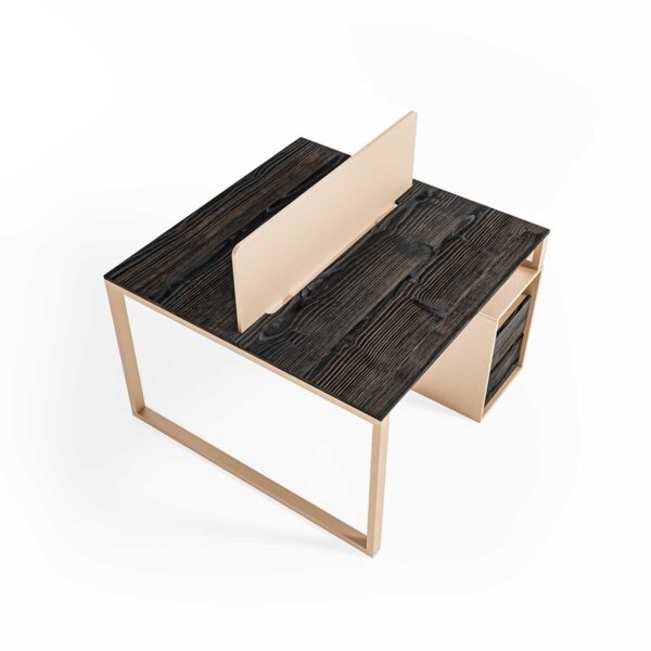 تصویر میز کارگروهی ۲ نفره Cube مدل WF2