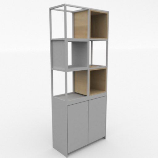 image of Startup office cabinet shelf S62