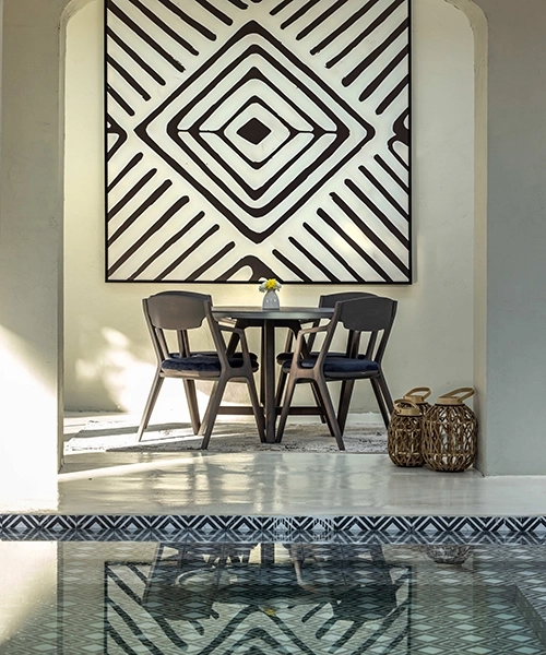 image of Verna wooden dining chair