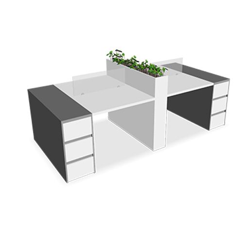 image of Nostalgy teamwork desk-NG4B-140.260