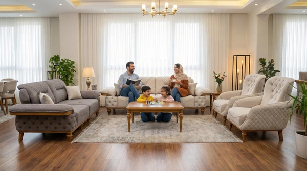 image of Janan Sofa Set for 8