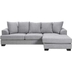 image of KINGSTON sofa R grey 632028