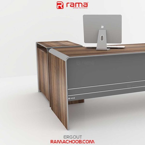 تصویر میز کارمندی ارگوت ال دار