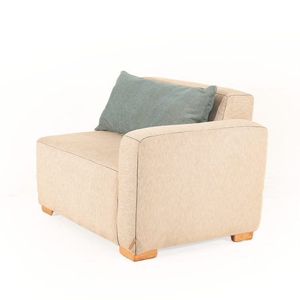 image of Eratik Single Sofa - One Side Handle