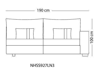 image of Brent L-shaped Sofa Set