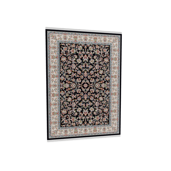 image of Afshan Rug-Navy Blue