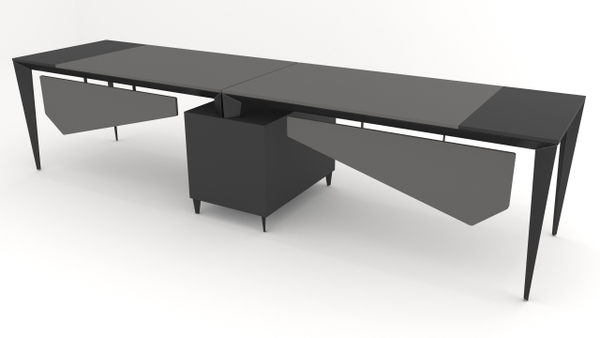 image of Zagros Workgroup Desk For Two Users