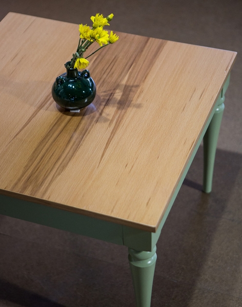image of Antic Square Side Table