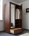 image of Dresser with two doors and mirrors