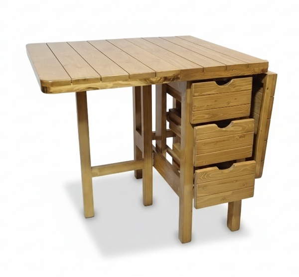 تصویر میز تاشو سه کشو