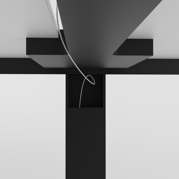 تصویر میز کارگروهی ۲ نفره Medusa مدل WF2