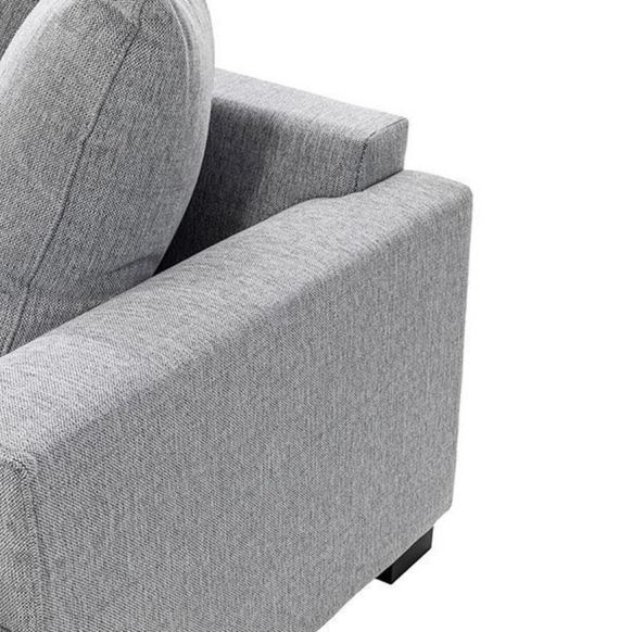 image of KINGSTON sofa R grey 632028
