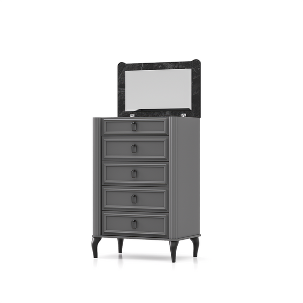 another image of Black Chester 4-drawer chest