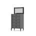 image of Black Chester 4-drawer chest