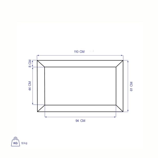 image of Elena table mirror