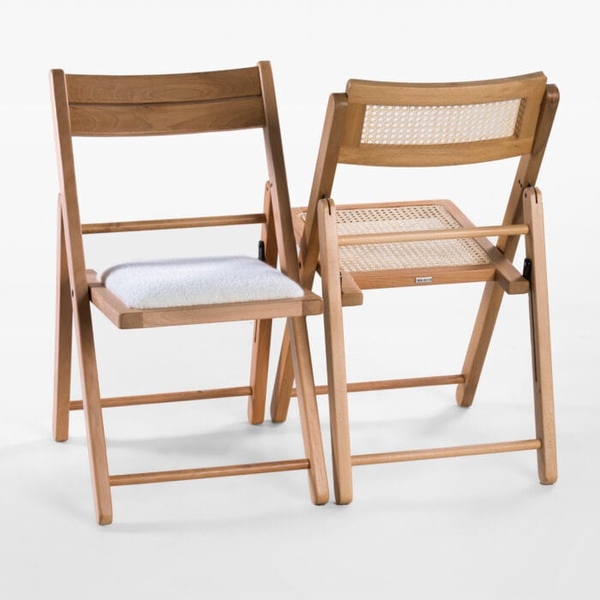 تصویر صندلی چوبی Nova