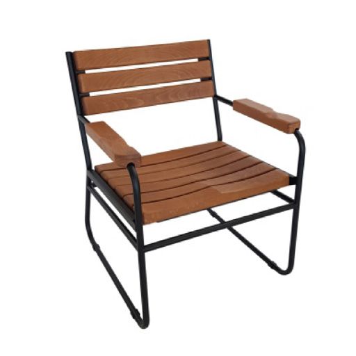 image of thermowood outdoor bench