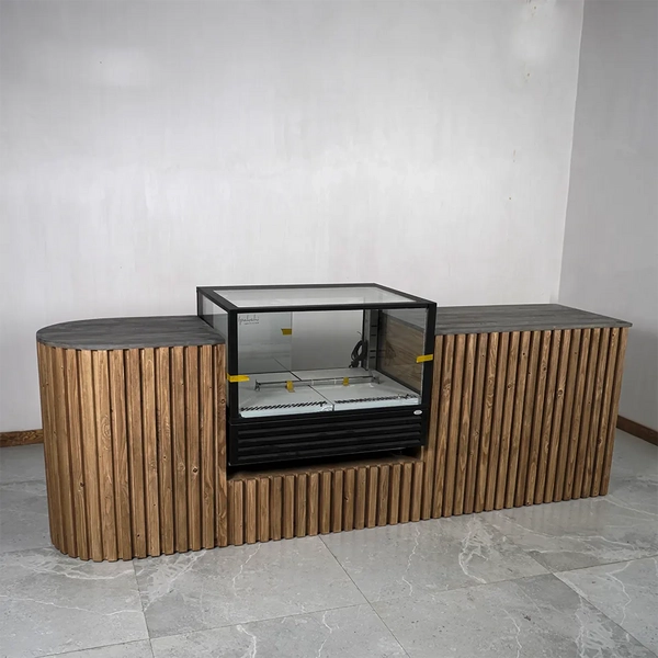 image of Wooden Counter Number 6