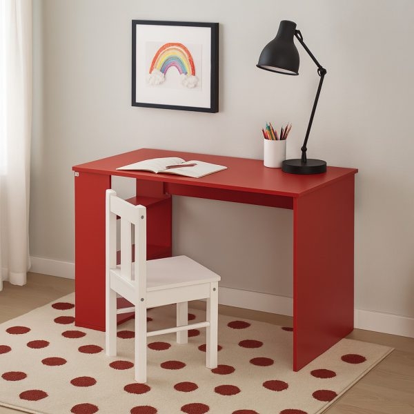 تصویر میز تحریر قفسه دار مدل Eco