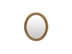 image of Oval Gold-Plated mirror