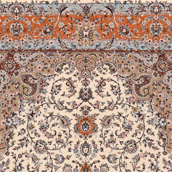 تصویر قالی یزد 30 رج قواره 6متری شناسه اثر 4-25013