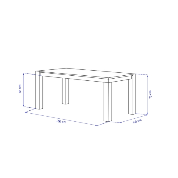 image of Ronica dining table for 6