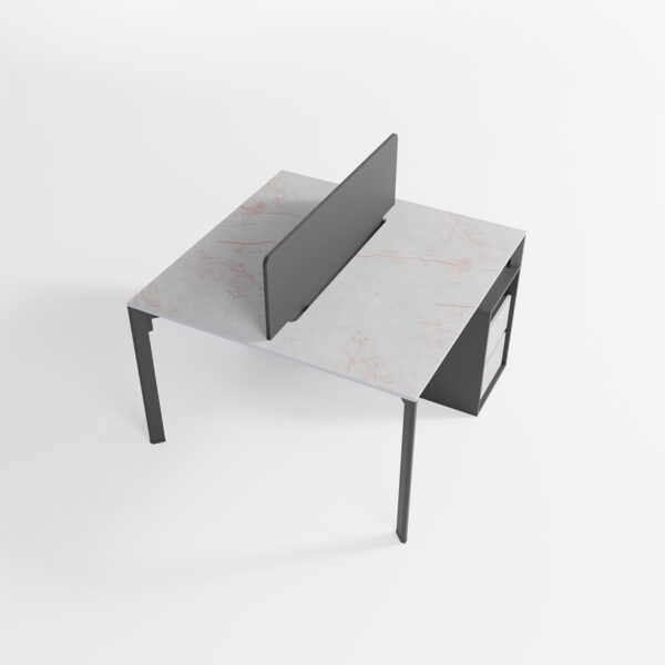 تصویر میز کارگروهی ۲ نفره Petra مدل WF2