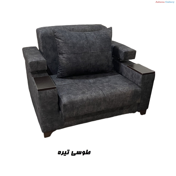 تصویر مبل تختخواب شو تک نفره وُست عرض ۸۵
