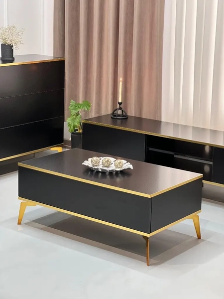 تصویر جلومبلی و عسلی گلدن