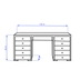 image of Verta dressing table