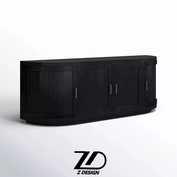 تصویر کنسول چوبی بلک رز