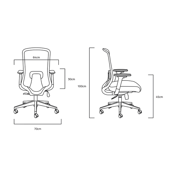 تصویر صندلی کارشناسی لئو
