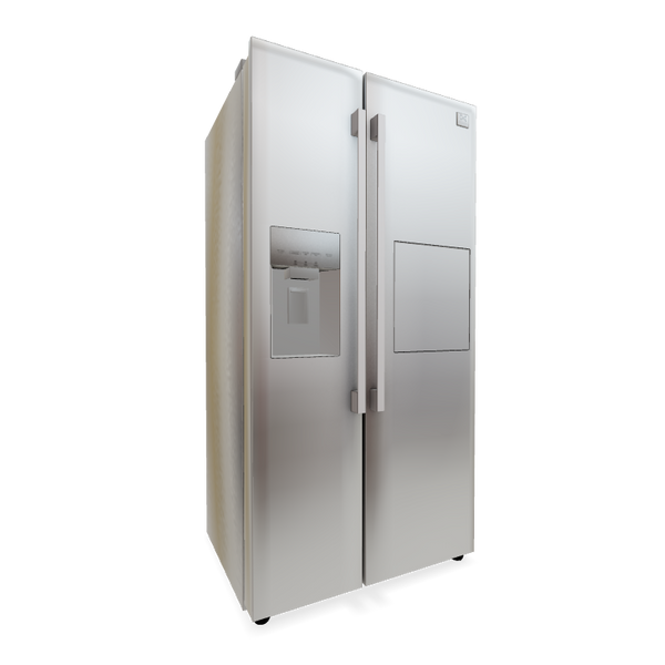 image of Paramo medium side by side refrigerator Daewoo